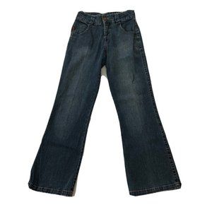 Esprit Jenas Women's 16 Blue Boot Cut Denim Pants Reg Fit Size 26x30